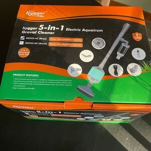 Hygger 5-in-1 Electric Aquarium Gravel Cleaner